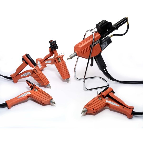 Hot Melt Adhesive, Clear, 5/8 in Diameter, 8 in Length, 40 sec Begins to Harden