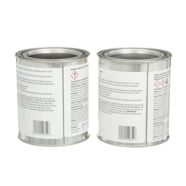 Epoxy Adhesive, 2216 Series, Clear, 1:01 Mix Ratio, 16 hr Functional Cure, Can