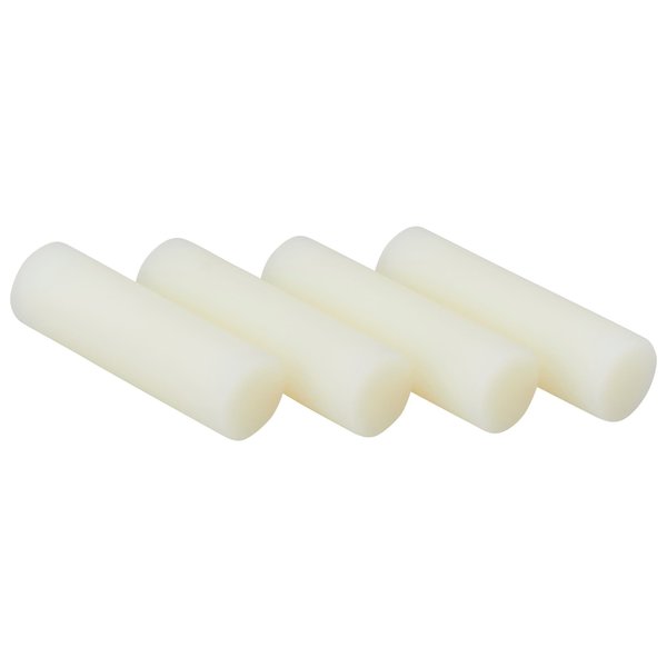 Hot Melt Adhesive, Off-White, 5/8 in Diameter, 2 in Length, 45 sec Begins to Harden