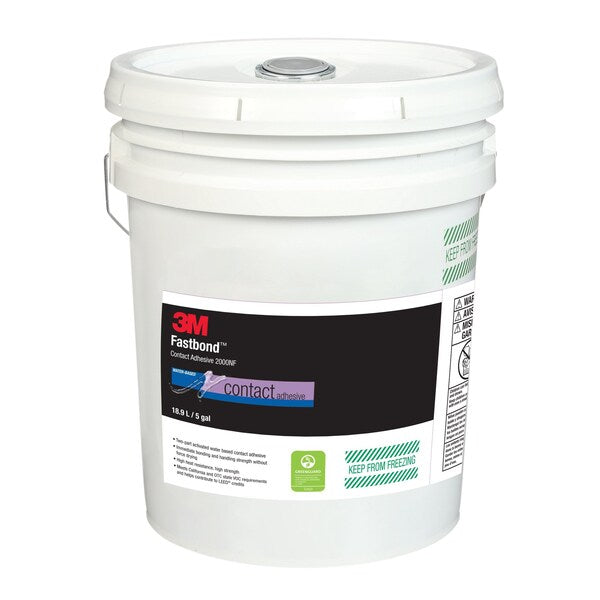 Contact Cement, 2000NF Series, Neutral, 5 gal, Pail
