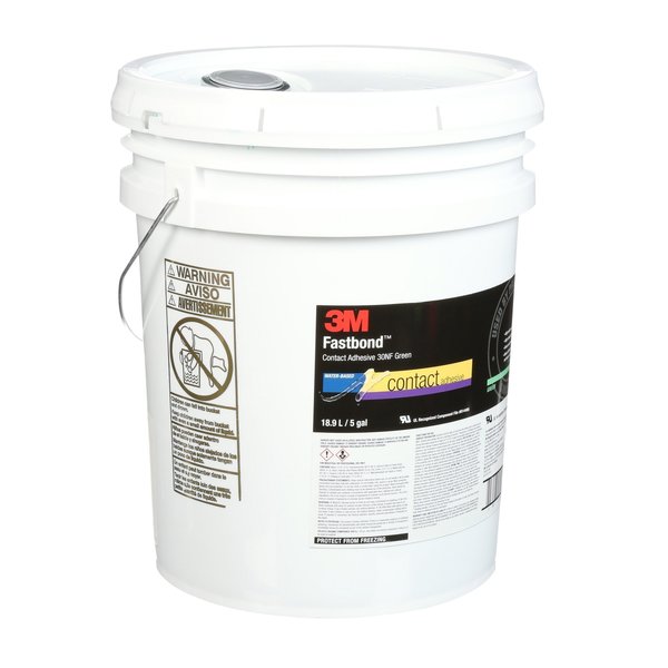 Contact Cement, 30NF Series, Green, 5 gal, Pail