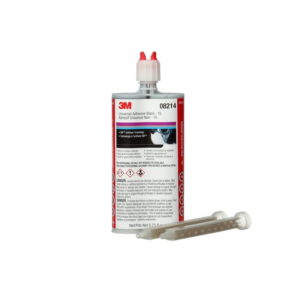 Urethane Adhesive, Black, Dual-Cartridge