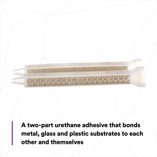 Urethane Adhesive, Black, Dual-Cartridge