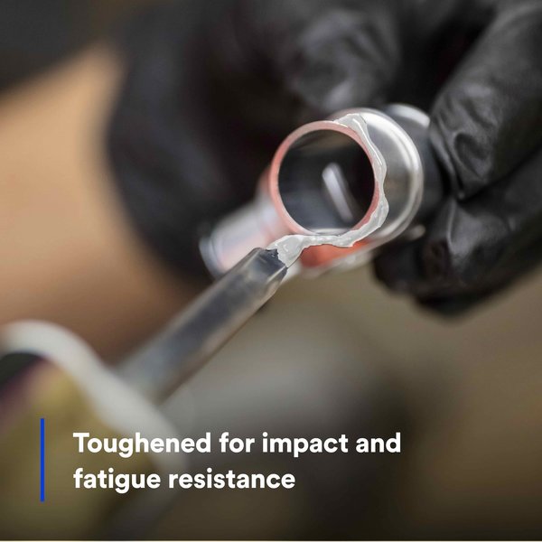 Epoxy Adhesive, DP420 Series, Off-White, 2:01 Mix Ratio, 2 hr Functional Cure, Dual-Cartridge