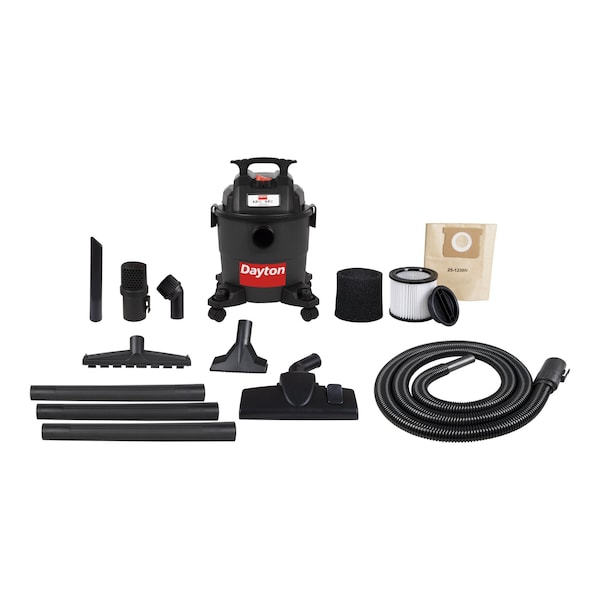 Portable Wet/Dry Vacuum, 4 gal, 960 W