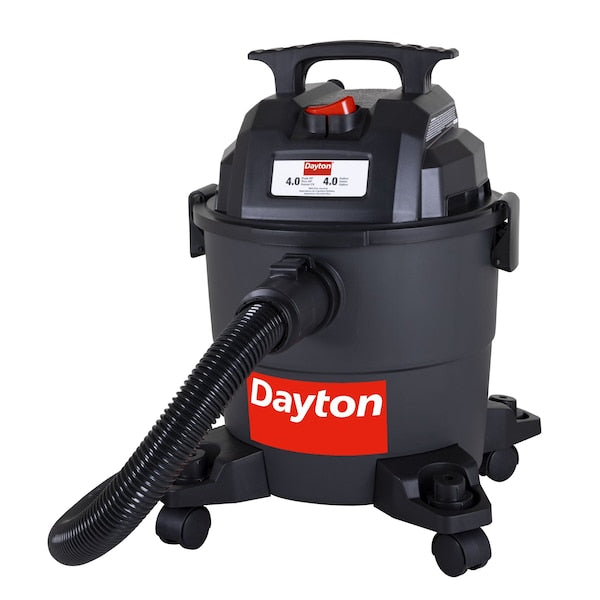 Portable Wet/Dry Vacuum, 4 gal, 960 W