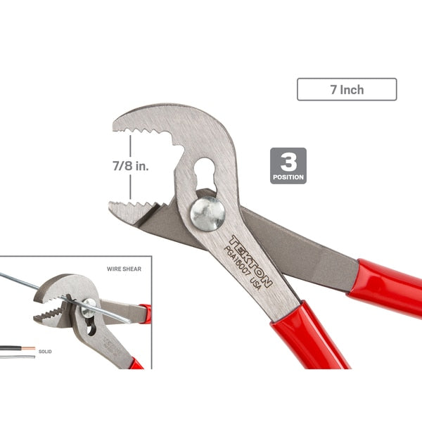 Angle Nose Slip Joint Pliers Set, 2-Piece (7, 10 in.)