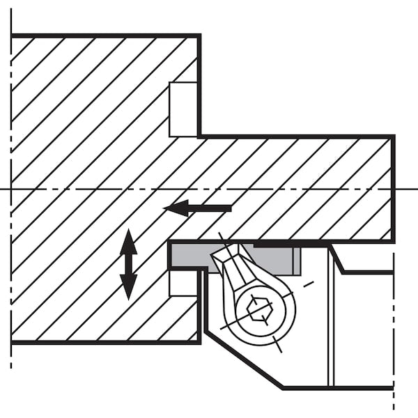 Face Grooving Toolholder