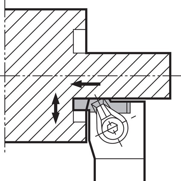 Face Grooving Toolholder