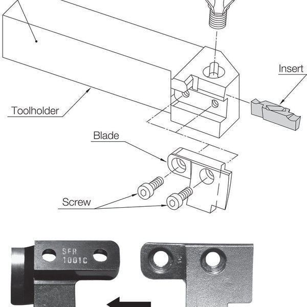 Face Grooving Toolholder