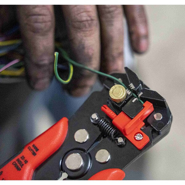 Wire Stripper 8.25 in./Cutter/Crimper wi