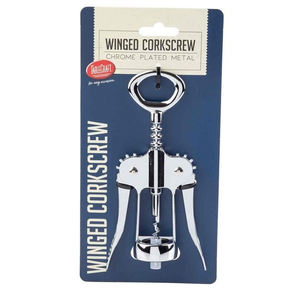 Winged Corkscrew, Chrome Plated