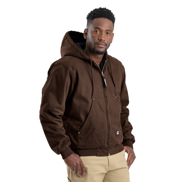 Heartland Washed Duck Hooded Work Jacket