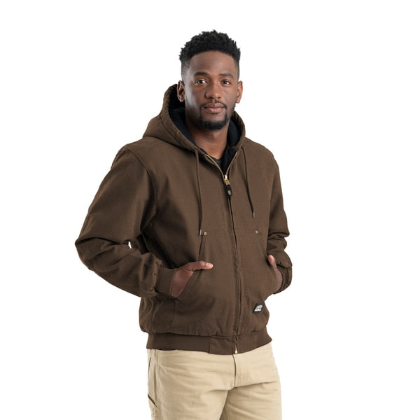 Heartland Washed Duck Hooded Work Jacket