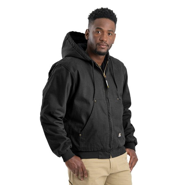 Heartland Washed Duck Hooded Work Jacket