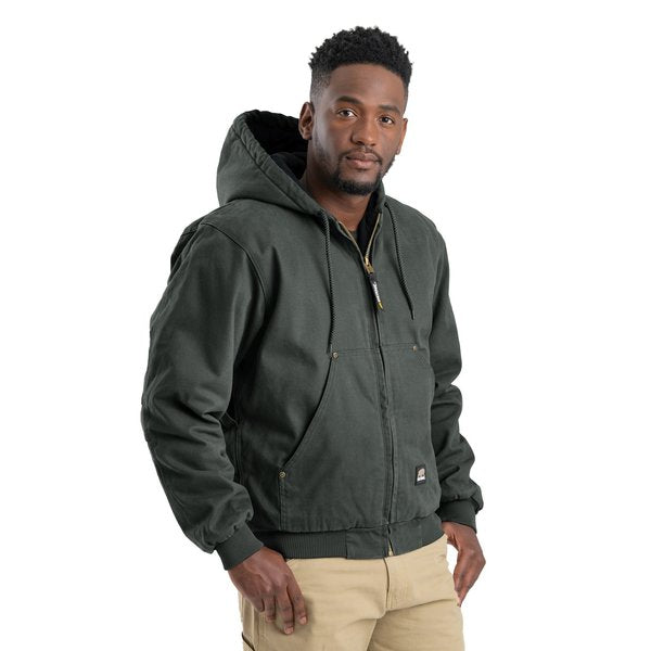 Heartland Washed Duck Hooded Work Jacket