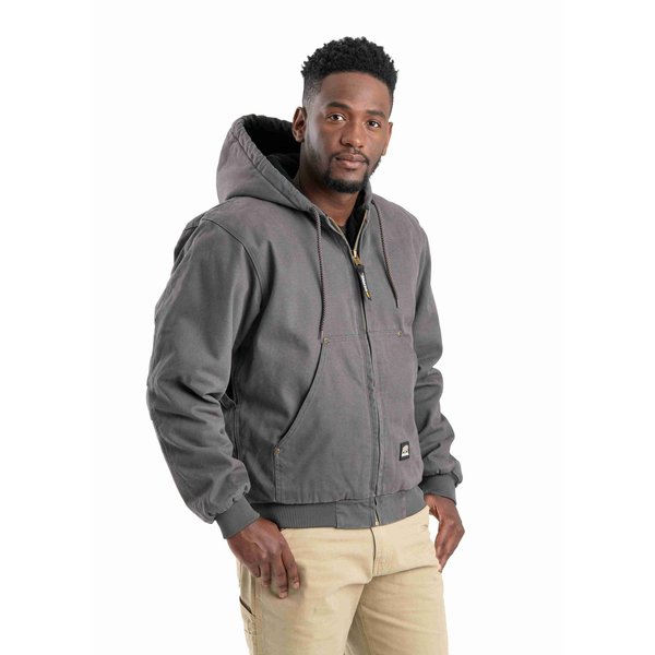 Heartland Washed Duck Hooded Work Jacket