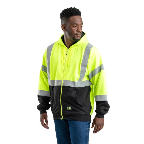 Hi Vis Class 3 Color Block Hooded Sweats