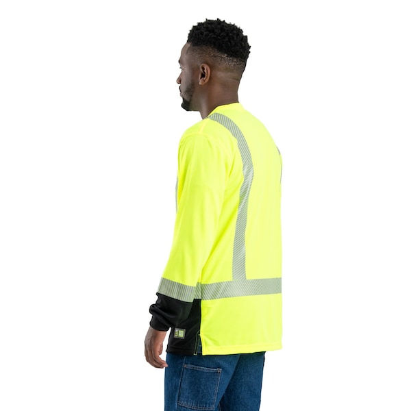 Hi Vis Class 3 Color Block Long Sleeve T