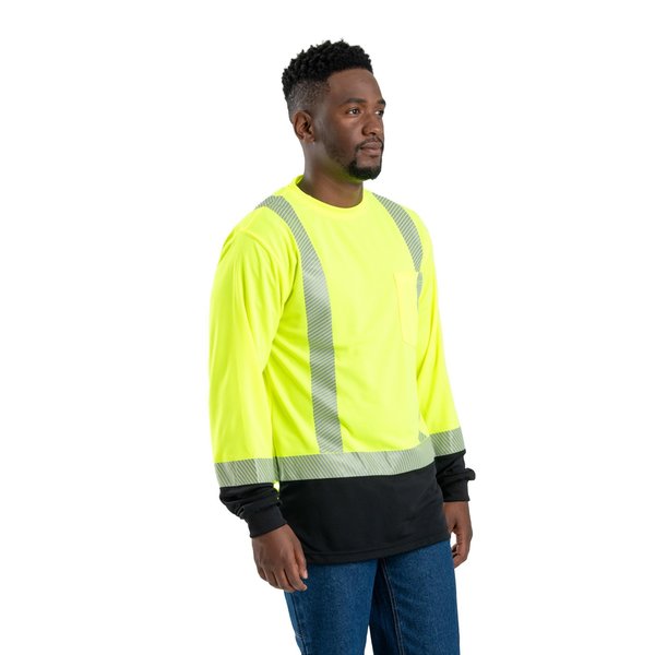 Hi Vis Class 3 Color Block Long Sleeve T