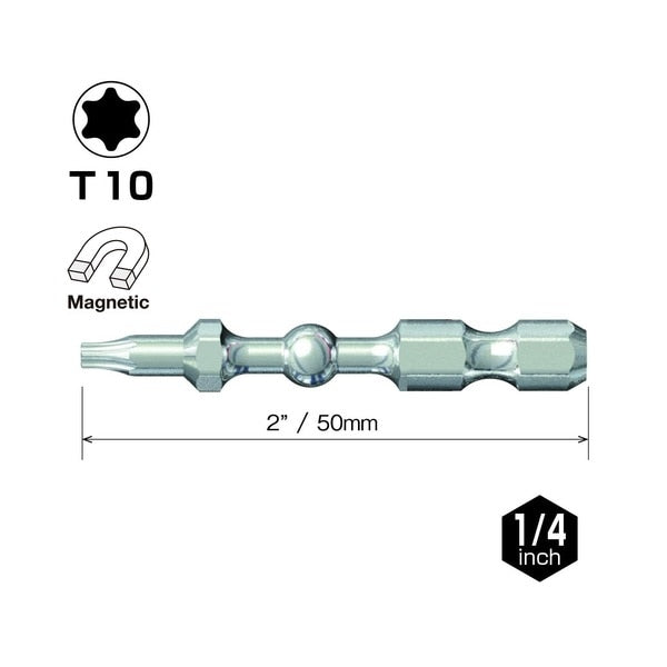 IMPACT BALL Torsion Bit ASSORTx50, PK5