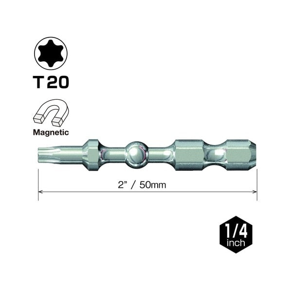 IMPACT BALL Torsion Bit ASSORTx50, PK5