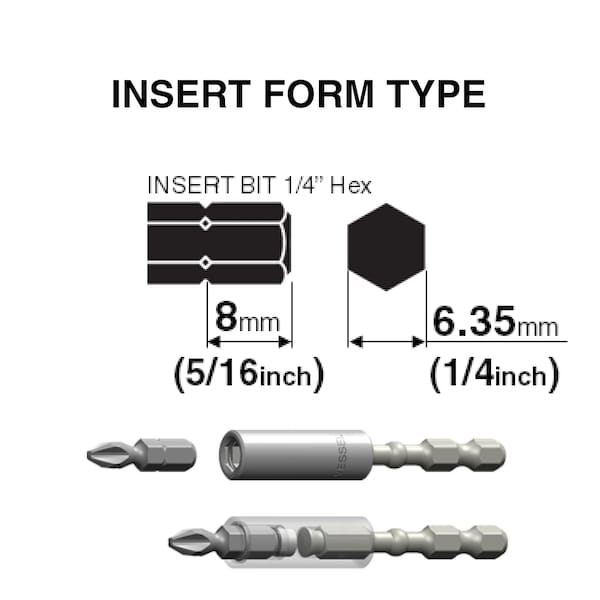 Insert Bit 1/4