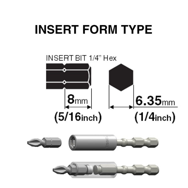 Insert Bit 1/4