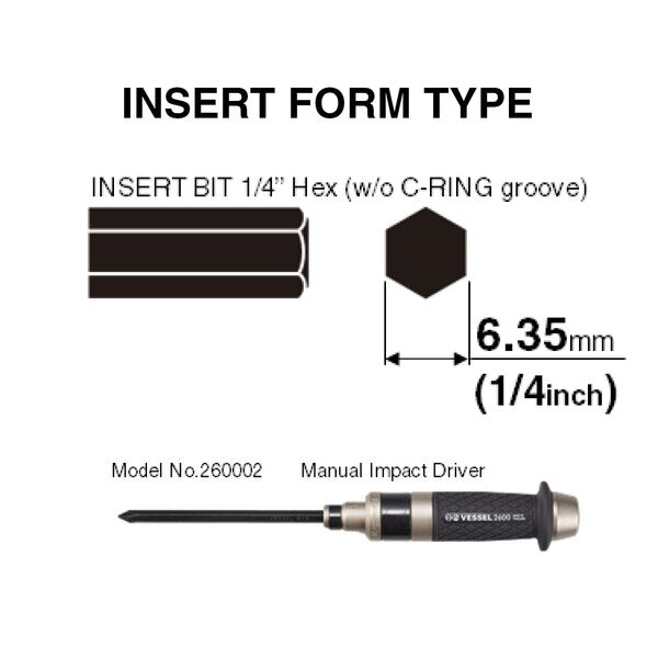 Insert Bit 1/4