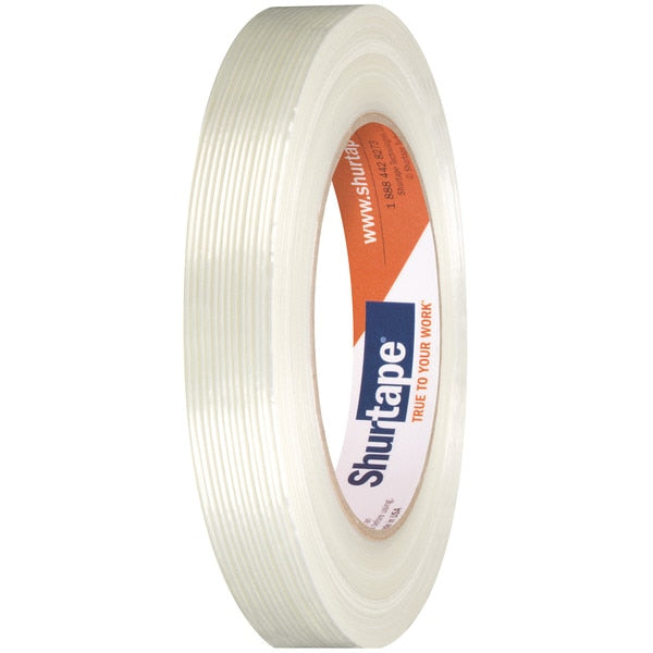 Packaging Tape, 55m L, Clear, 4-47/64