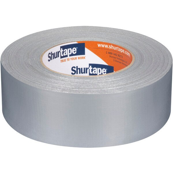 Duct Tape, 55m L, 5-63/64 in. D, Silver
