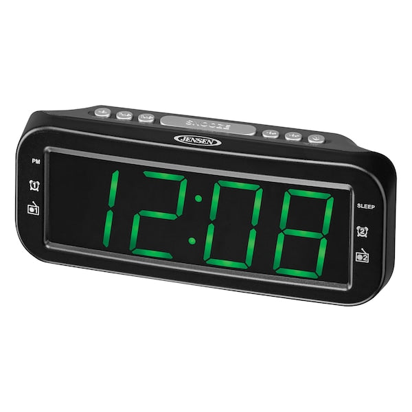 Dual Alarm Clock Radio 1.8