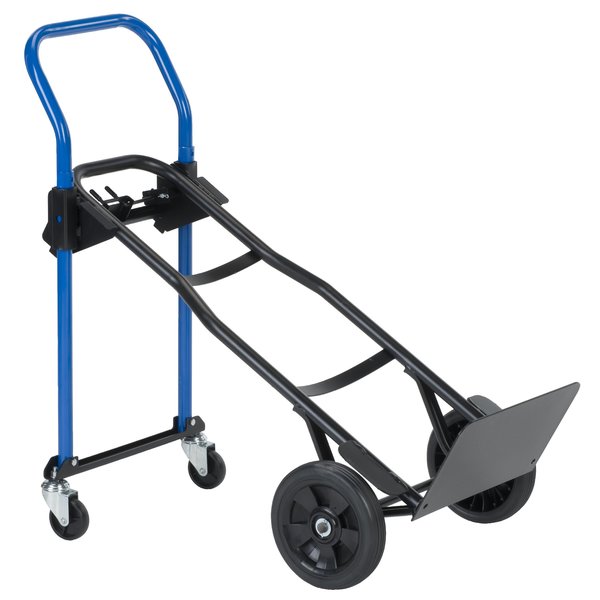 Convertible Hand Truck, 3in1 Qck Chng, 8