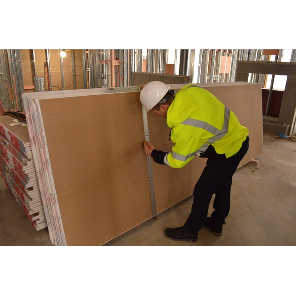 Drywall T Square, Fixed, 47 7/8 In, Alum