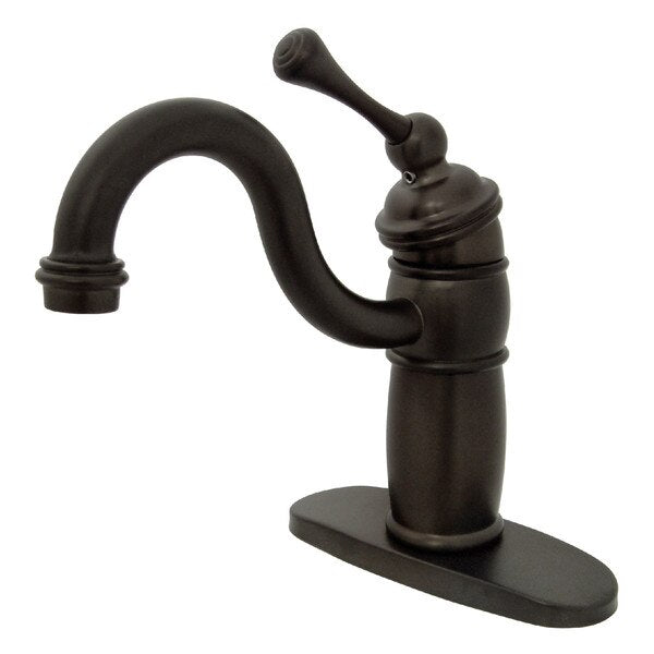 Single Hole Only Mount, 1 Hole KB1485BL Bar Faucet