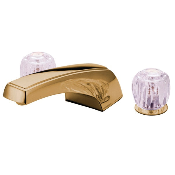 Roman Tub Faucet, Polished Brass, Deck Mount