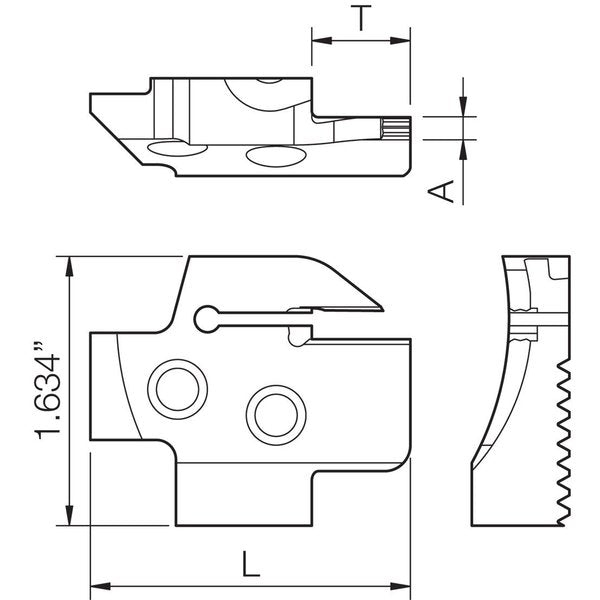 Face Grooving Blade