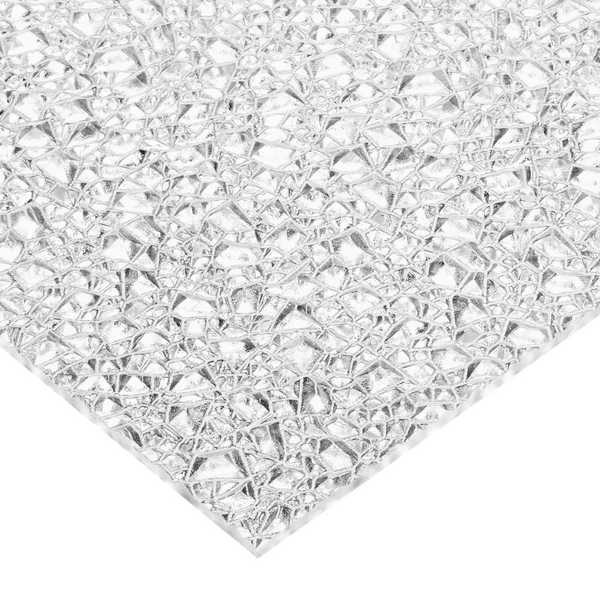 Lighting Panels, Clear, Cracked Ice, PK10