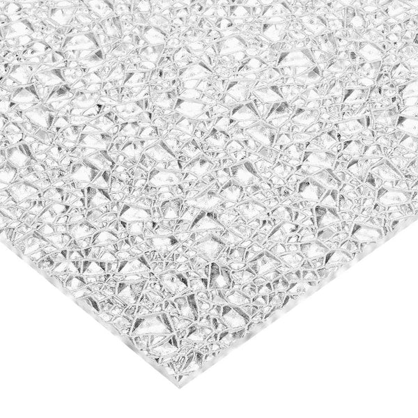 Lighting Panels, Clear, Cracked Ice, PK5