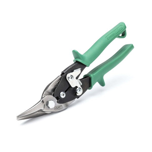 Aviation Snip, Right/Straight, 9 3/4 in, High Strength Steel Handle, Molybdenum Steel Jaw