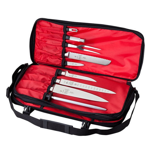 Double Zip Knife Case, 17 Pockets