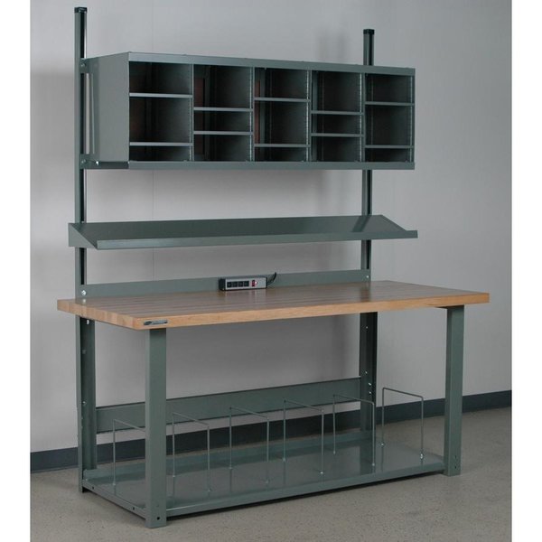 Cantilevered Shelf, Angled, 12