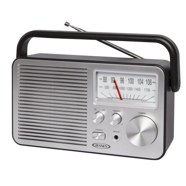 Portable AM/FM Radio-Black
