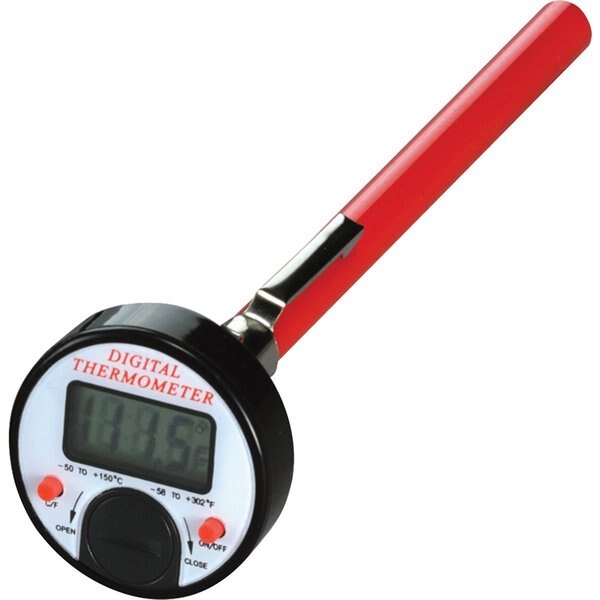 Digital Pocket Thermometer, -58 Degrees to 302 Degrees F