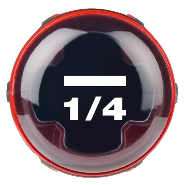 1/4 in. x 4 in. Slotted Cushion Grip Screwdriver (Made in USA)