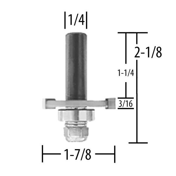 Router Bit, 3/16