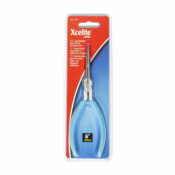 6 in Weller(R) Xcelite(R) Needle Nose Plier Ergonomic Handle
