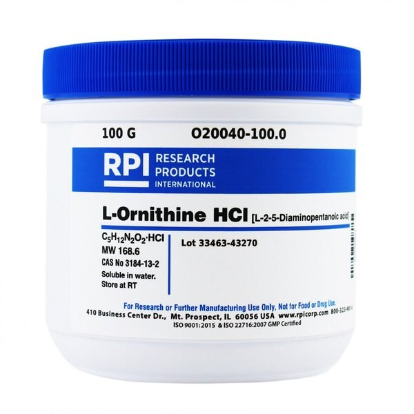L-Ornithine HCl, 100g, Powder