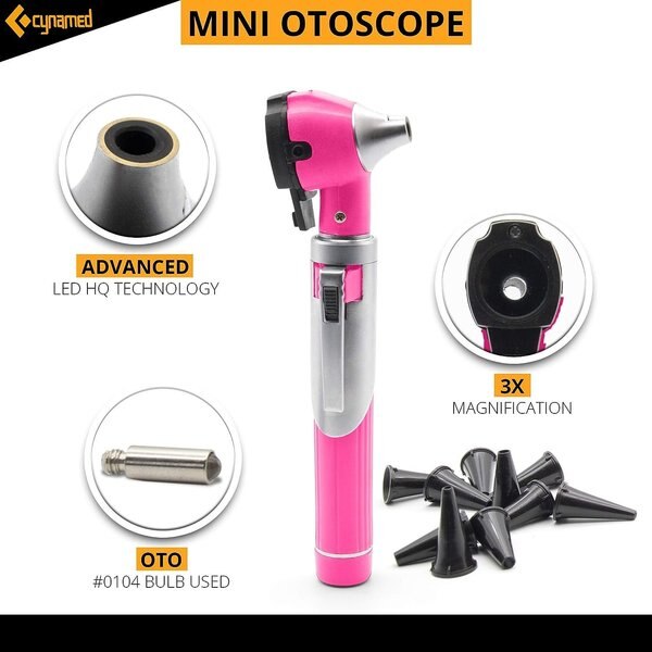Compact Mini Otoscope - Ear Infection De