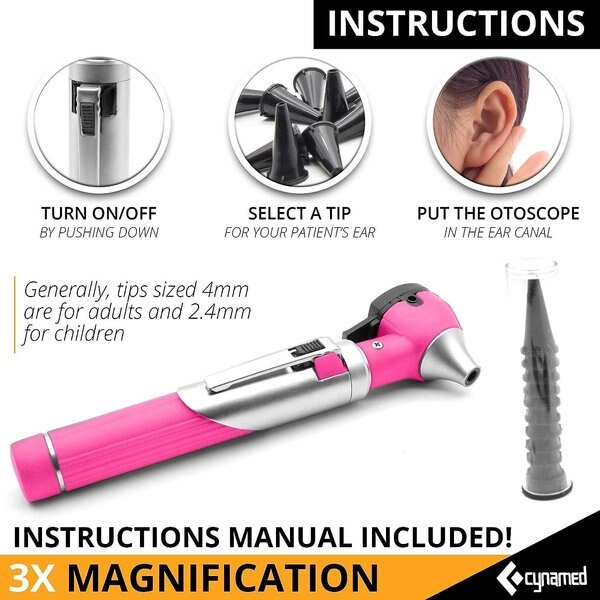 Compact Mini Otoscope - Ear Infection De